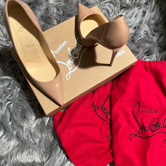 Christian Louboutin Shoes - Christian Louboutin So Kate Nude 120mm